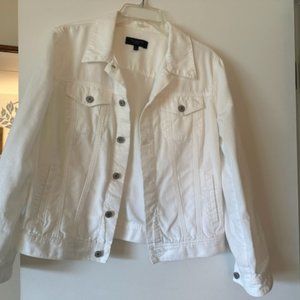 Talbots White Deni Jacket